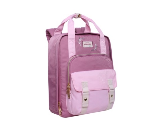 MOCHILA HEAD ALPHA COLOR BLOCK 21 LTS MALVA 14'' 1