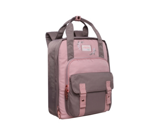 MOCHILA HEAD ALPHA COLOR BLOCK 21 LTS ROSADO 14'' 1