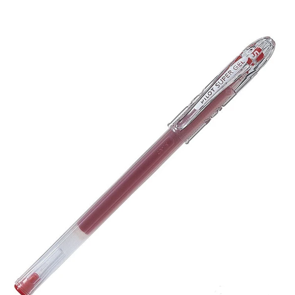 LAPIZ PILOT SUPER GEL 0.5 ROJO  1