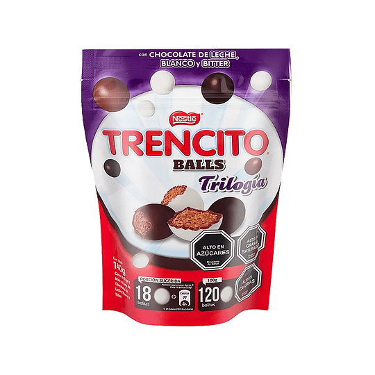 CHOCOLATE MACKAY TRENCITO BALLS 120 GRS
