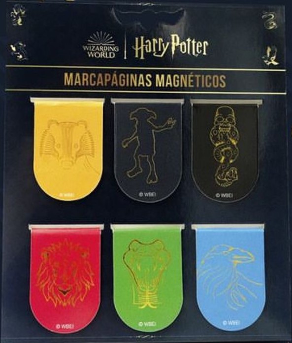 MARCA PAGINAS MAGNETICOS HARRY POTTER TORRE 1