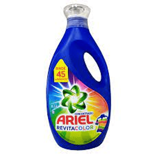 DETERGENTE LIQUIDO ARIEL REVITACOLOR 1.8LTS.