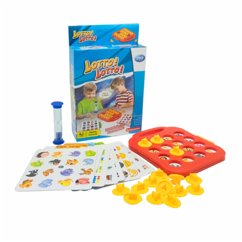 JUEGO MEMORICE INTERCAMBIABLE C/TIEMPO LOTTO 4+ (BAS389) 1