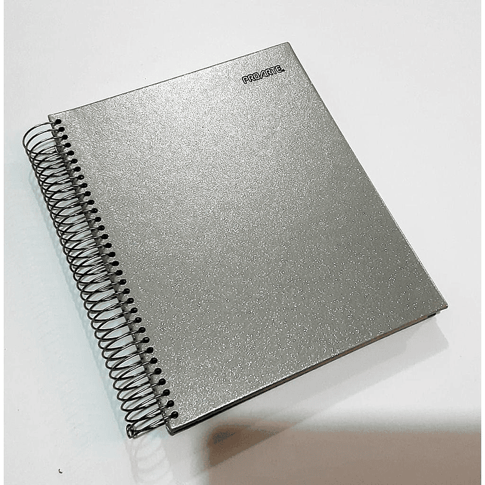 CUADERNO PROARTE 1/2 OFICIO 7mm 150 Hjs GLITTER MUJER