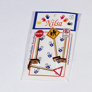 SEÑALES DE TRANSITO NILSA X 4PZS 1