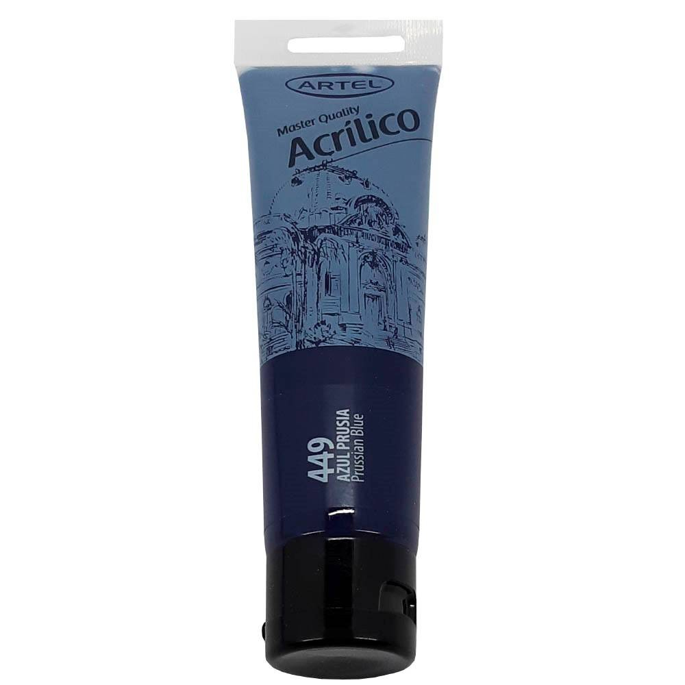 PINTURA ACRILICA ARTEL 100ML. AZUL PRUSIA N°449 1