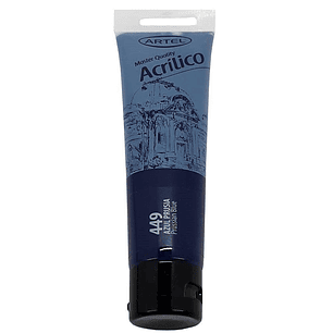 PINTURA ACRILICA ARTEL 100ML. AZUL PRUSIA N°449