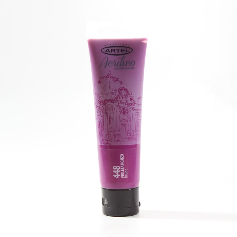 PINTURA ACRILICA ARTEL 35ML. VIOLETA ROJIZO Nª448 1