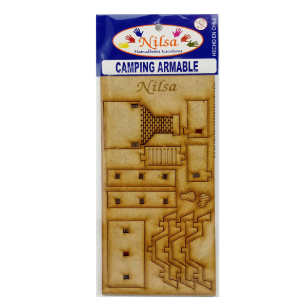 MUEBLE PARA MAQUETA CAMPING ARMABLE 1
