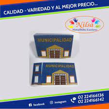 MUNICIPALIDAD CARTULINA NILSA X 1 UNID. 1