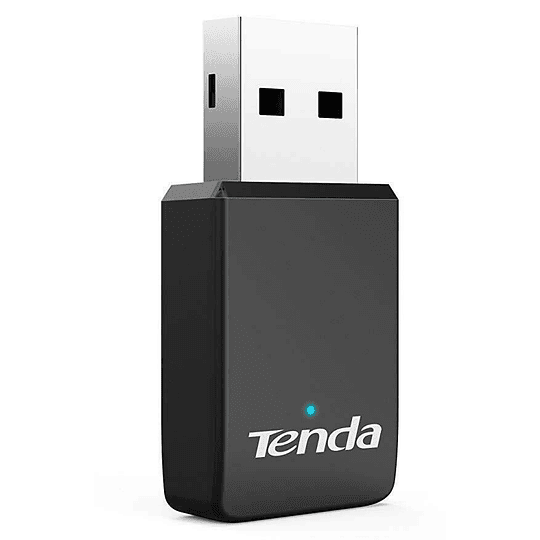 ADAPTADOR INALAMBRICO USB TENDA NANO AC650 DUAL BAND U9