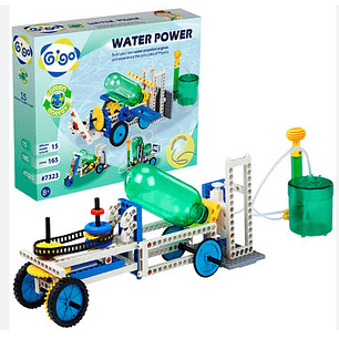 JUEGO SET EXPERIMENTO HIDRAULICO 15 MOD. 165PZAS. +8 GIGO #7323