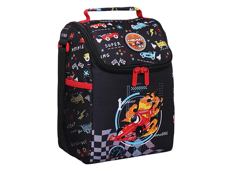 LONCHERA HEAD GREENLAND RACE CAR NEGRO 1