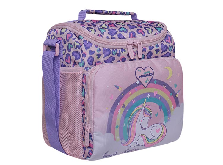 LONCHERA HEAD FREEZE UNICORNIO CORAZON ROSADO 1