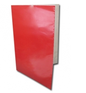 CARPETA PLASTIFICADA C/ACCO CLIP COLOR ROJO ( CH ) 1