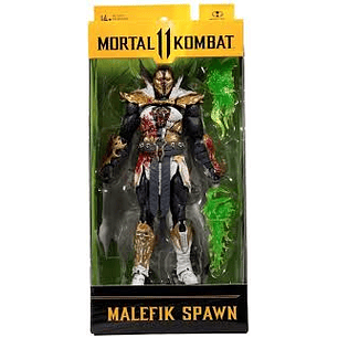 FIGURAS DC MACFARLANE MORTAL KOMBAT MALEFIK 7'' +14