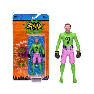 FIGURAS DC MACFARLANE RET. BATMAN 66 THE RIDDLER +12