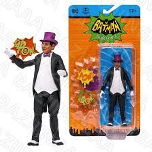 FIGURAS DC MACFARLANE RET. BATMAN 66 PINGUINO +12