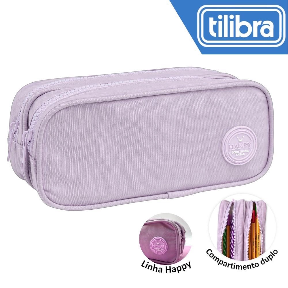 ESTUCHE TILIBRA DUO HAPPY LILA 1