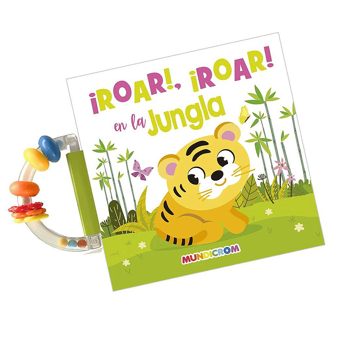 LIBRO CASCABEL ¡ROAR,ROAR! EN LA JUNGLA MUNDICROM