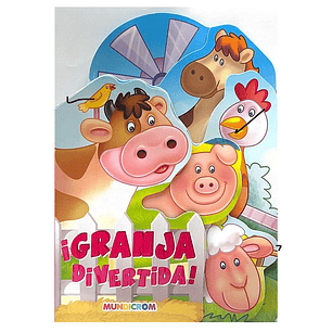 LIBRO LA GRANJA DIVERTIDA TROQUELADO MUNDICROM 