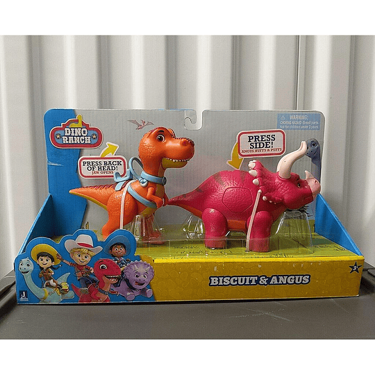 FIGURAS DINO RANCH BISCUIT & ANGUS 3+ 