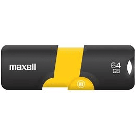 PENDRIVE MAXELL FLIX 64 GB 3.2USB AMARILLO