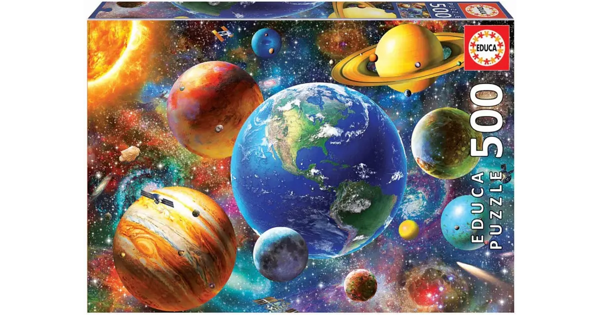 PUZZLE 500 PIEZAS SISTEMA SOLAR +11