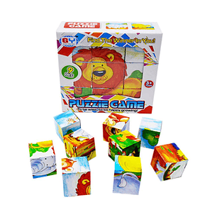 PUZZLE DE CUBOS 6 MOTIVOS 9PZS. JMI 