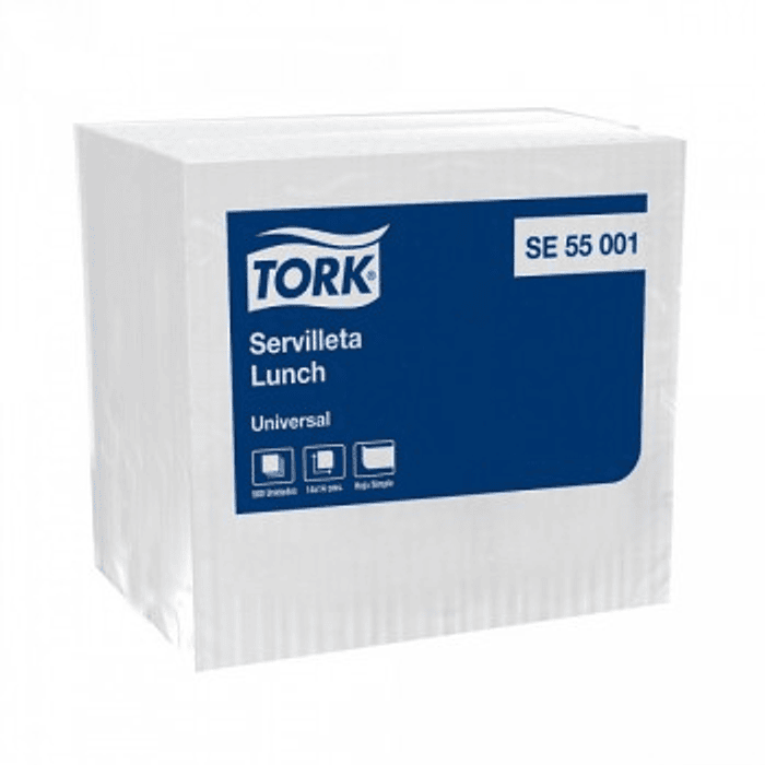 SERVILLETA TORK LUNCH 500 UNIDADES