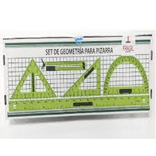 SET DE GEOMETRIA JMI P/PIZARRA 5PZA. WIS022