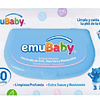 TOALLITAS HUMEDAS EMUBABY PREMIUM C/TAPA PACK 02 UNID. 1