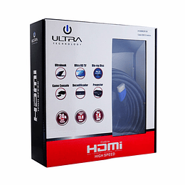 CABLE HDMI ULTRA TECHNOLOGY 31HDMCR100 10 M