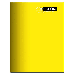 CUADERNO COLON COLLEGE 7mm 100 Hjs LISO 24,3x18Cms. ( CO )
