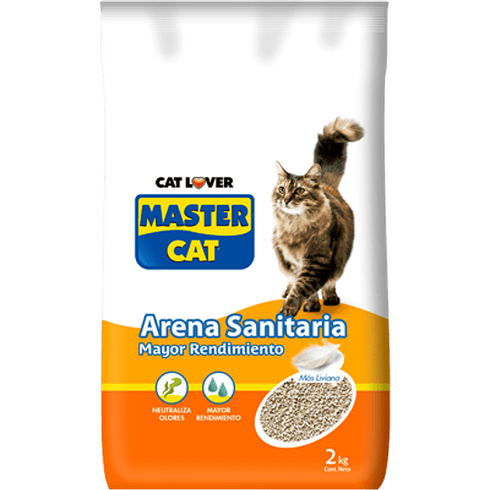 ARENA SANITARIA MASTER CAT 2 KG.