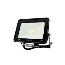 PROYECTOR LED VELLMAX SLIM V-FL-6630 C/NEGRO 220V 30W 6500K LUZ FRIA 1