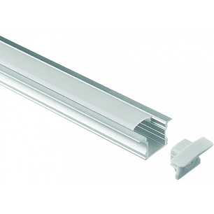 PERFIL ALUMINIO BLANCO TM-AP1715 2M 17*15*0.6 