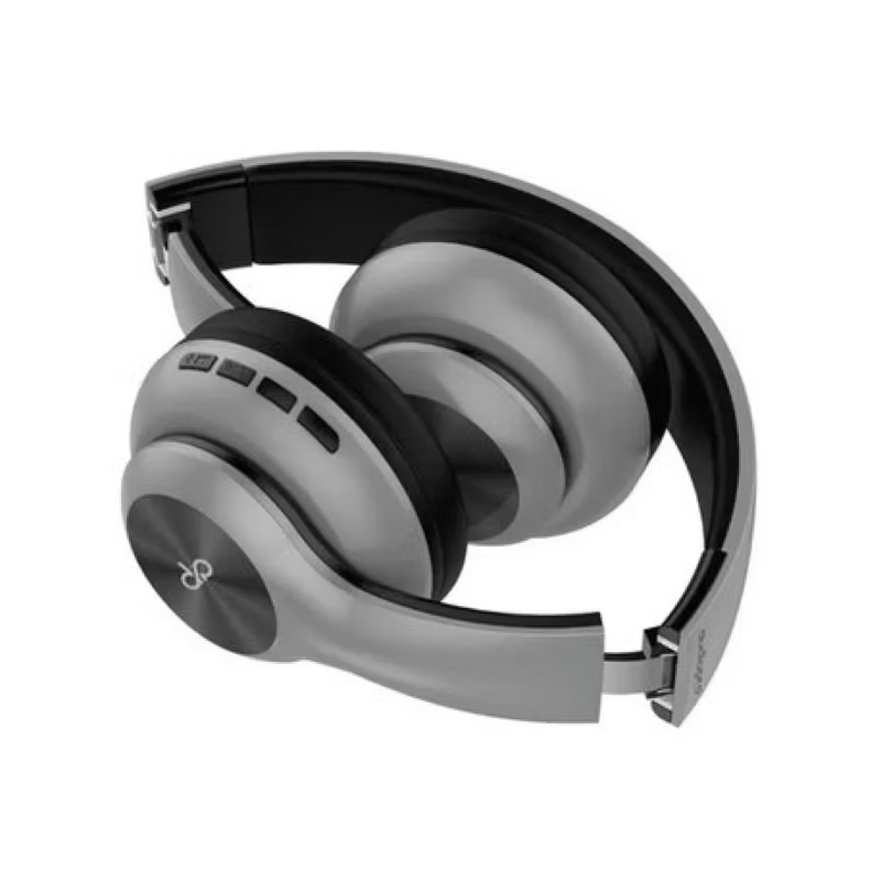 AUDIFONOS AUDIO PRO BT/FM/AUX/MSD GRIS AP02026S 1