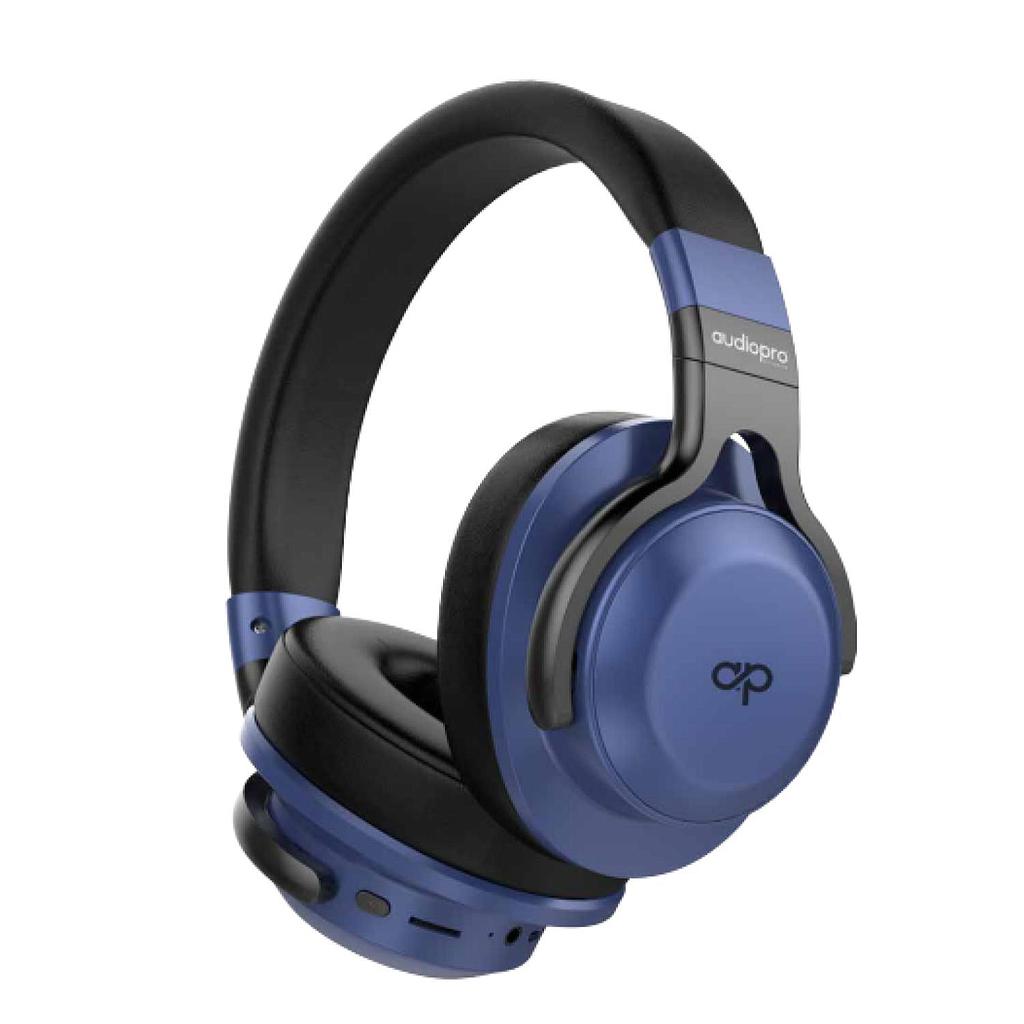 AUDIFONOS AUDIO PRO BT/FM/AUX/MSD AZUL 1