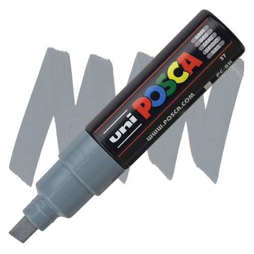 MARCADOR POSCA PC-8K GRIS 8.0 MM 1