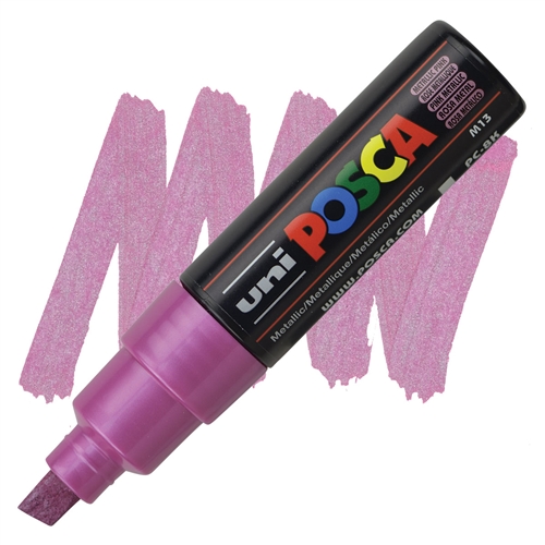 MARCADOR POSCA PC-8K ROSA METALICO 8.0 MM 1