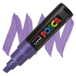 MARCADOR POSCA PC-8K VIOLETA METALICO 8.0 MM