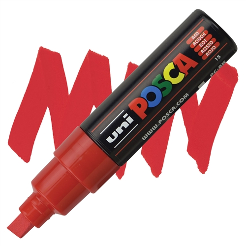 MARCADOR POSCA PC-8K ROJO 8.0 MM 1