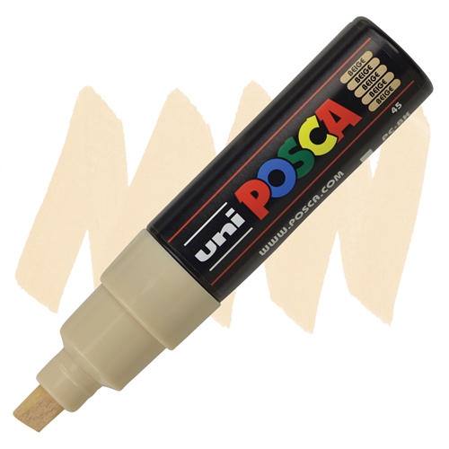 MARCADOR POSCA PC-8K BEIGE 8.0 MM 1