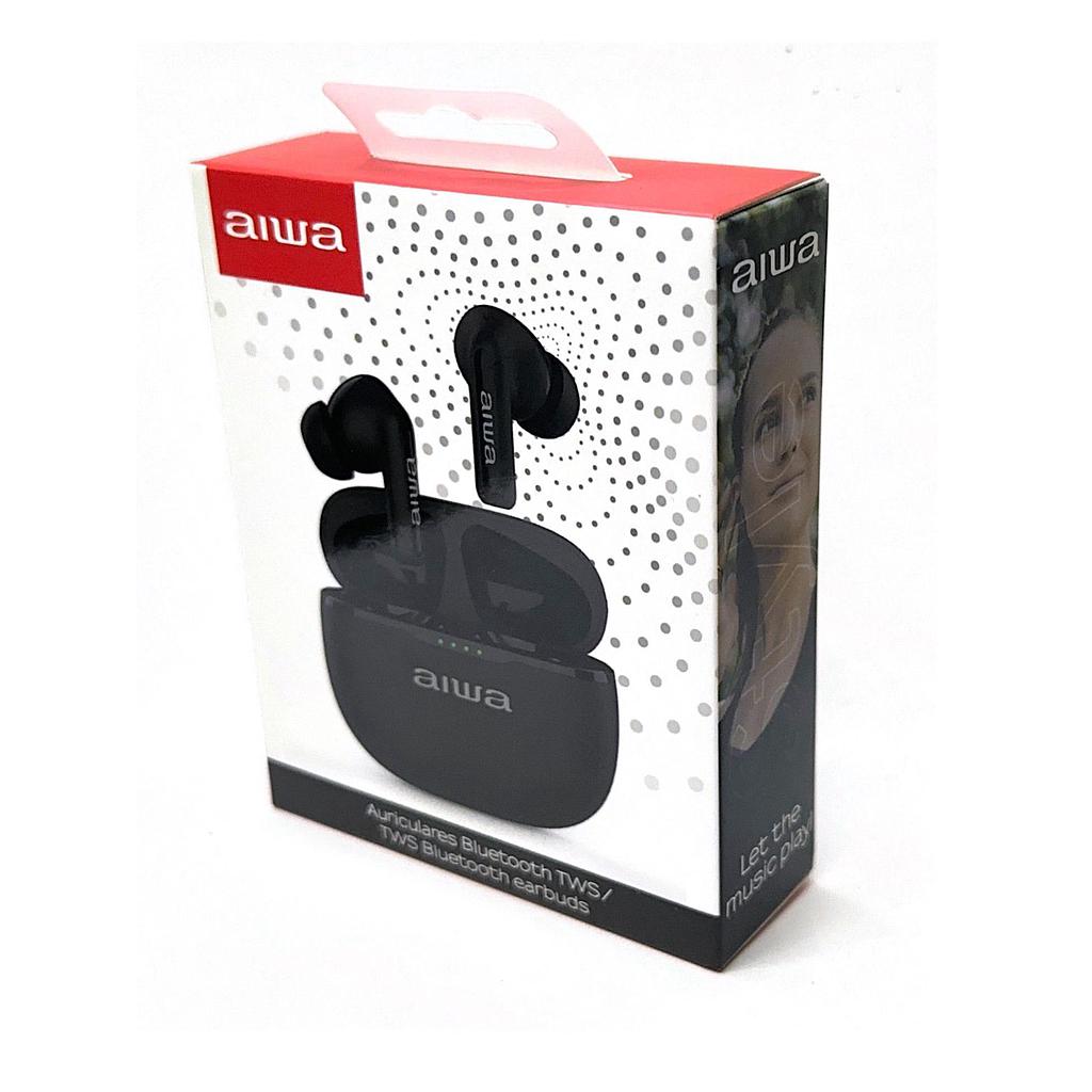 AUDIFONOS AIWA BLUETOOTH AWTWSD4B NEGRO 1