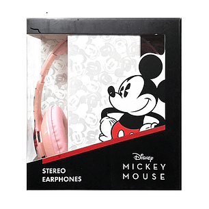 AUDIFONOS MOTOMO BLUETOOTH DISNEY MICKEY MOUSE ROSA
