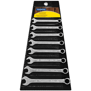 JUEGO DE LLAVES COMBINADAS TRAMONTINA 8 PZAS.