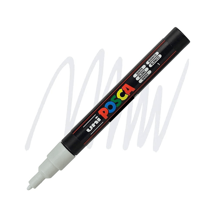 MARCADOR POSCA 3M BLANCO 0.9 - 1.3 MM