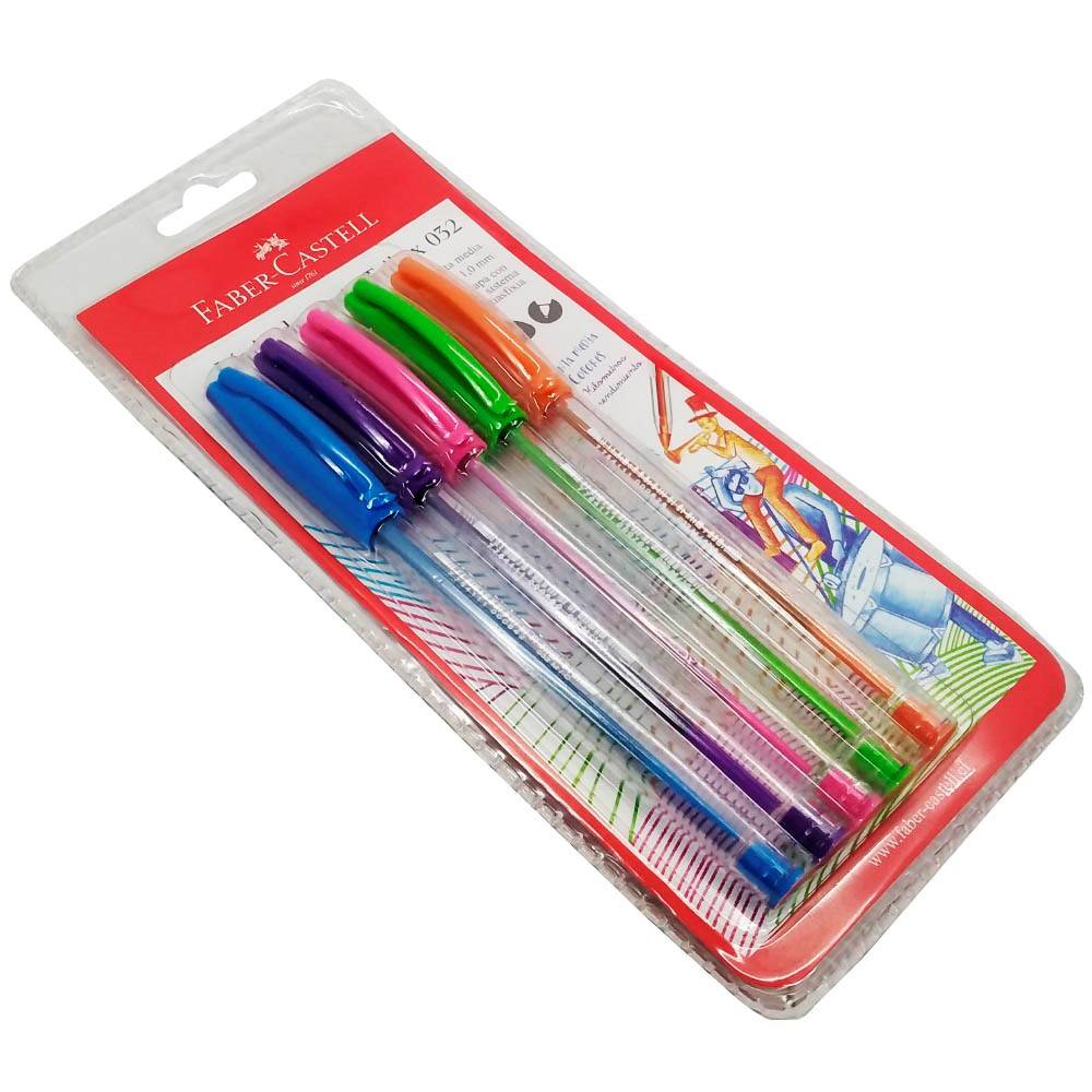 PACK LAPIZ PASTA FABER 032 MEDIUM 5 UNIDADES 1