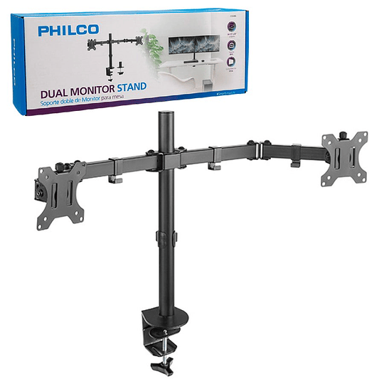 SOPORTE MONITOR PHILCO DOBLE LCD C024 13-32'' 8KG